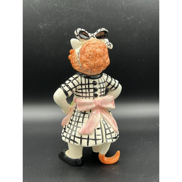 WhimsiClay by Amy Lacombe Cat Figurine Lucy RiGato #86214 ~ Repaired SEE Pix - Picture 3 of 11